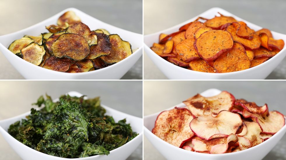 Healthy substitute for salty snacks Kale "Chips" Doctor Bob Posner